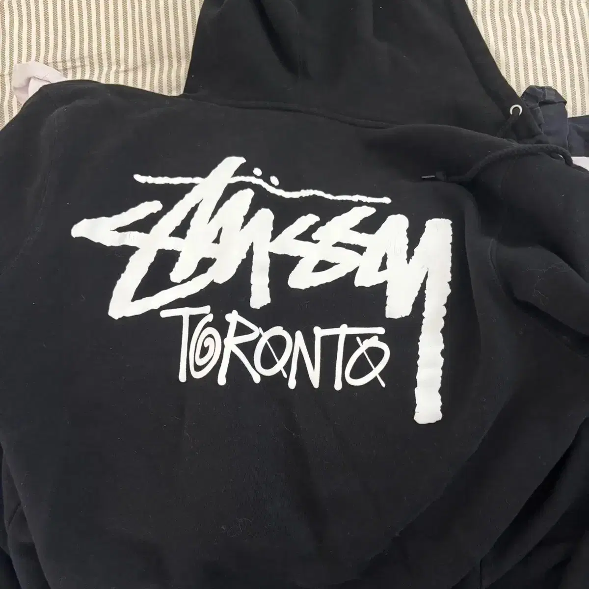 Stussy Toronto Chapter Hooded Zip-up Black S | Bunjang Global